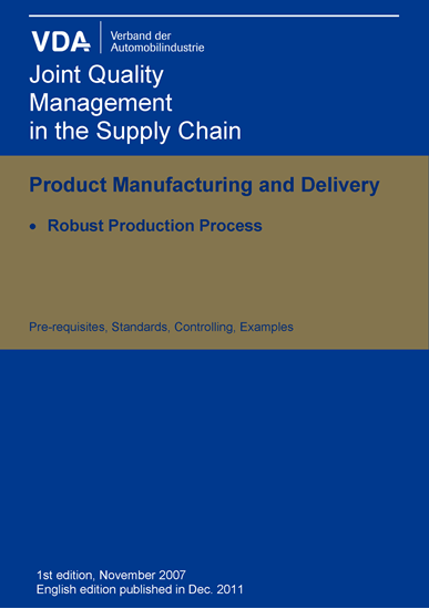 Robust Production Process-Verband der Automobilindustrie e.V. Qualitäts ...