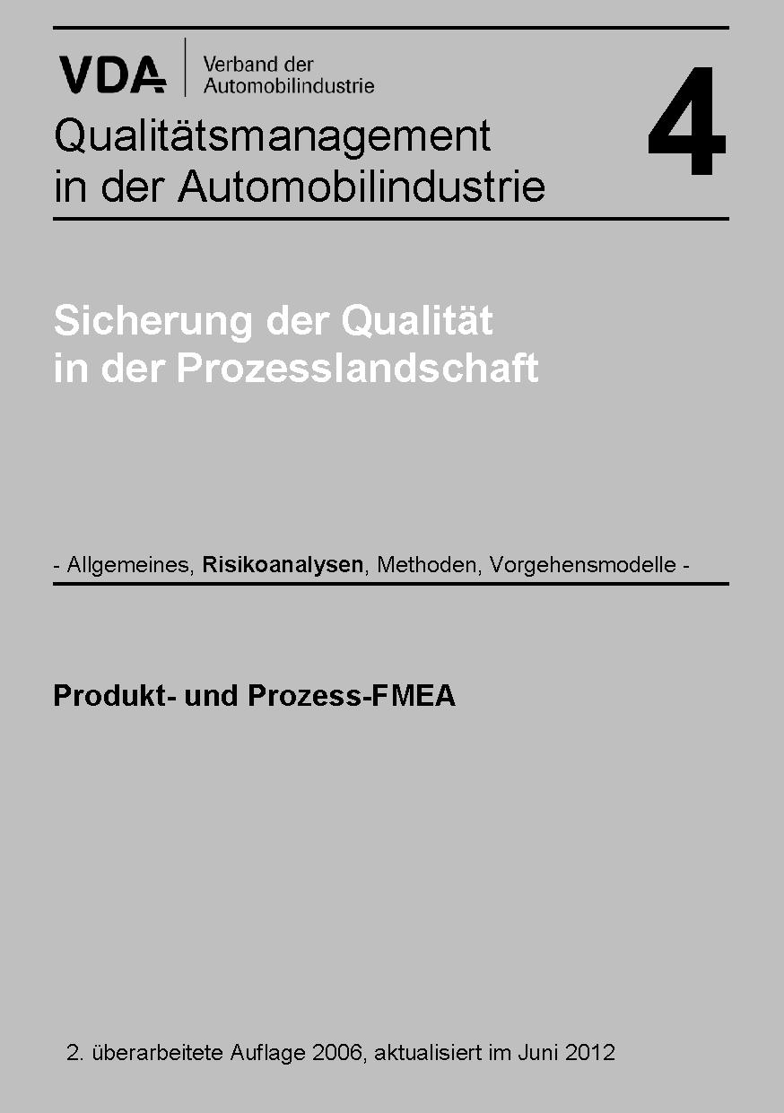 Picture of Band 4 Kapitel: Produkt- und Prozess-FMEA
