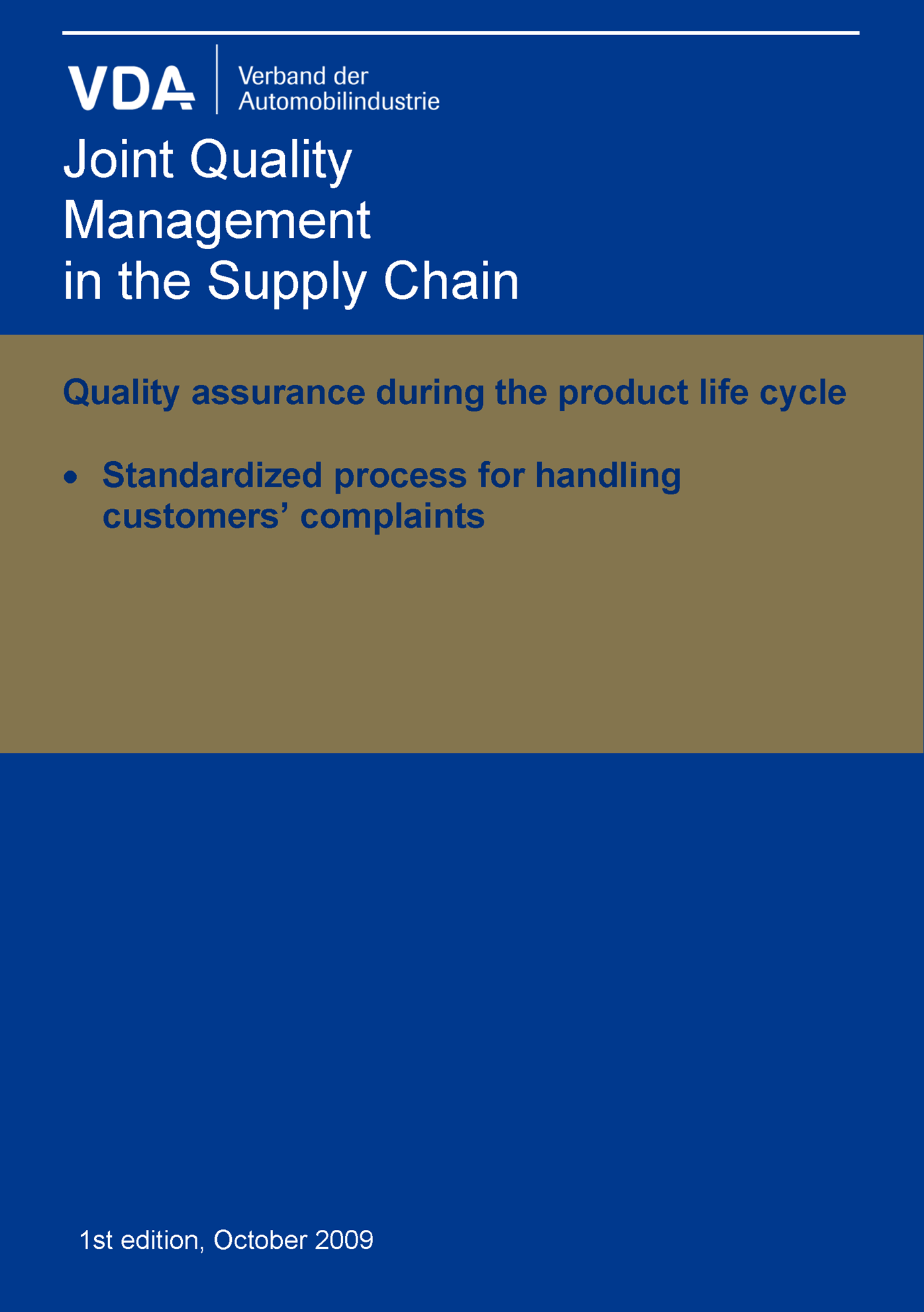 Picture of e-Book Standard Process to Handle Customer Com.