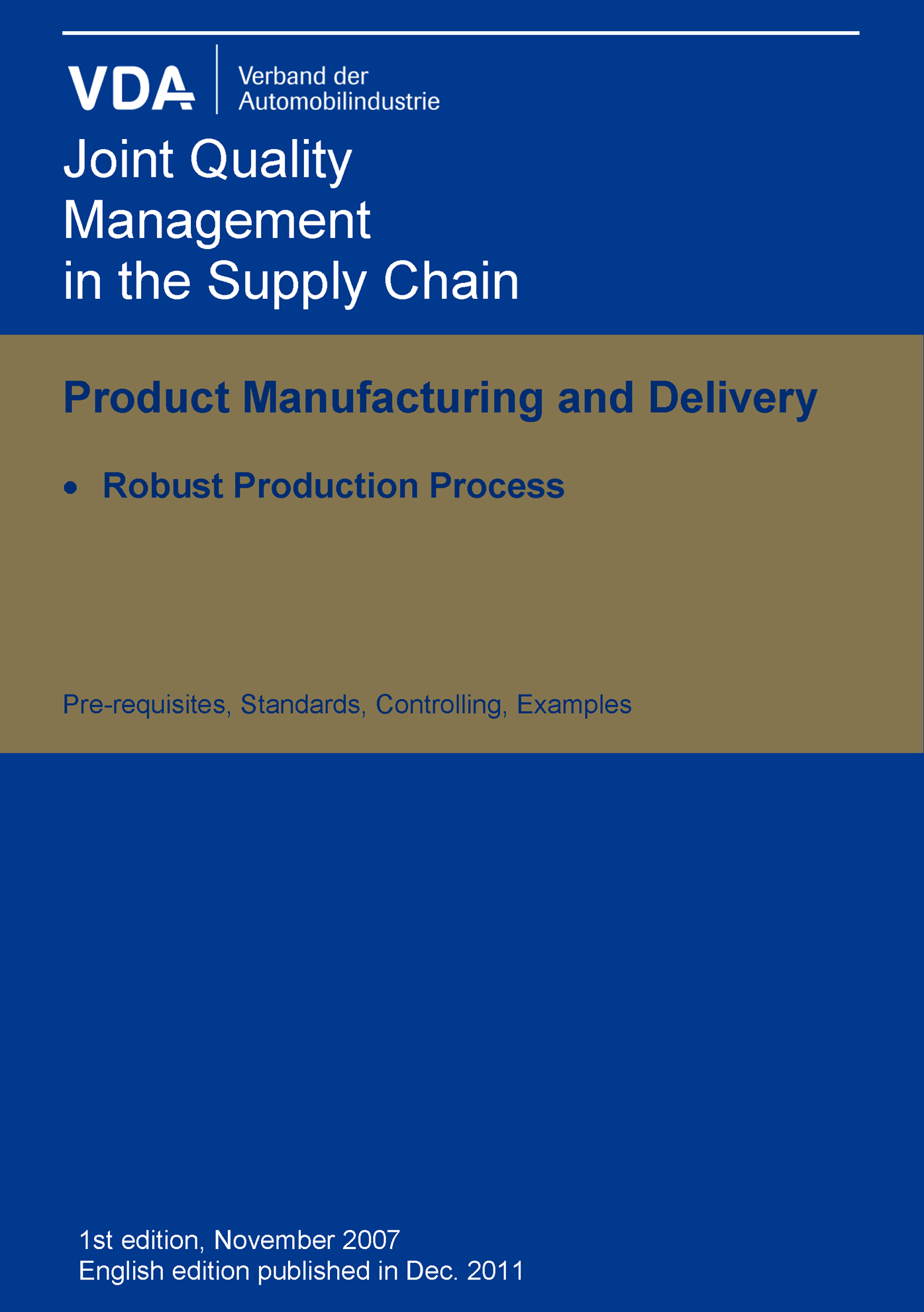 Picture of e-Book Robust Production Process