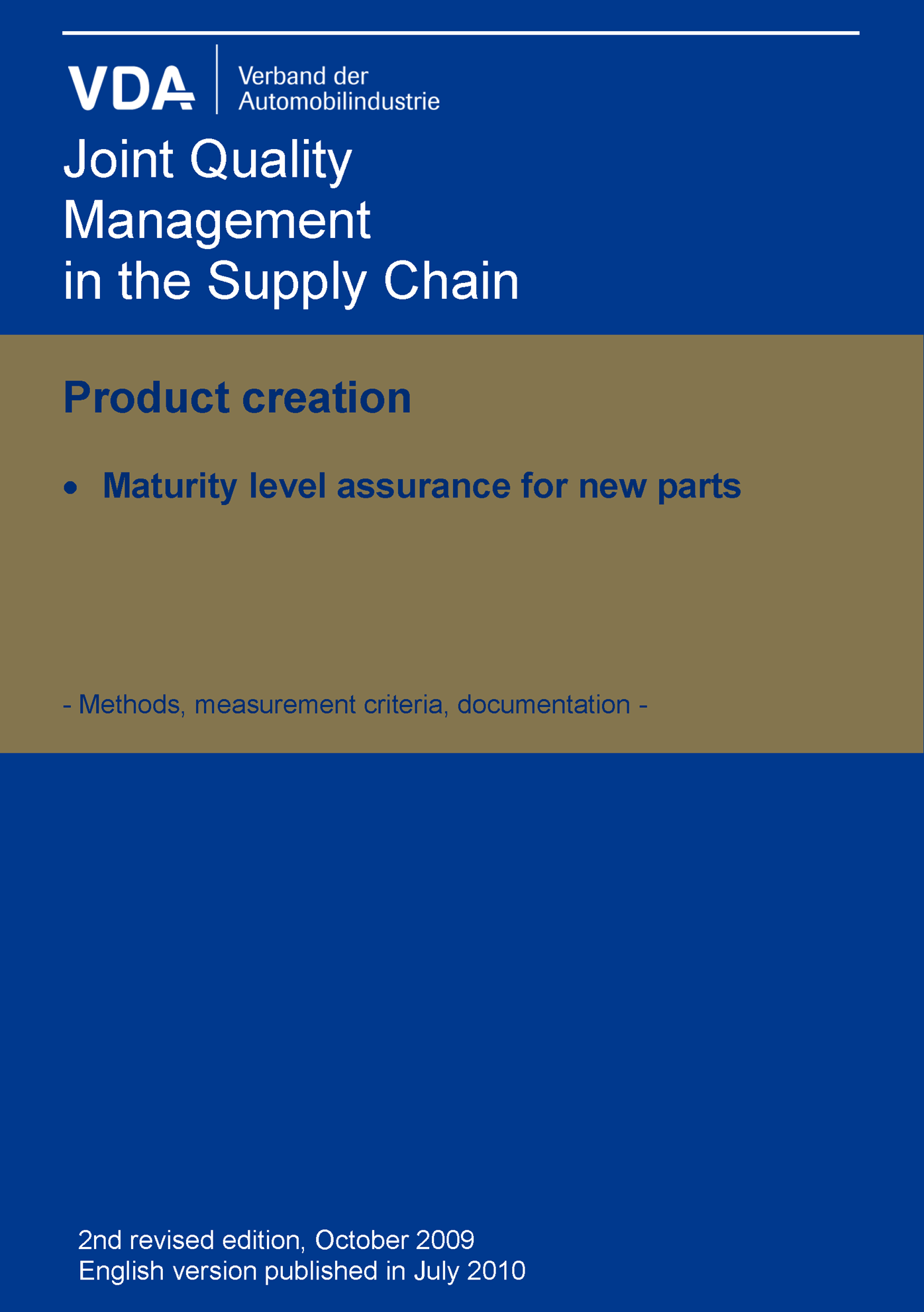 Bild von e-Book Maturity Level Assurance for New Parts