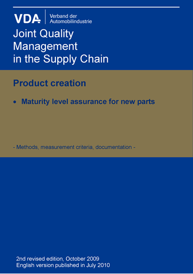 e-Book Maturity Level Assurance for New Parts-Verband der ...