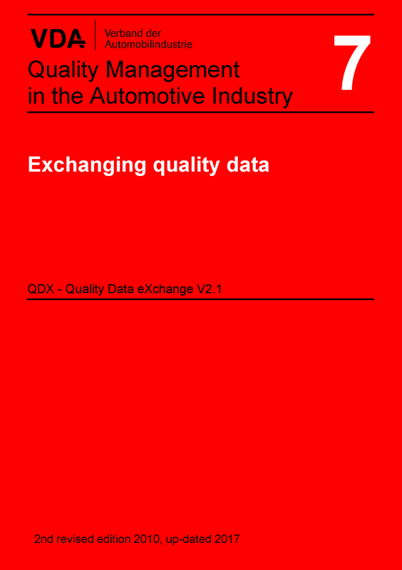 Picture of e-Book Volume 7 Exchanging quality data