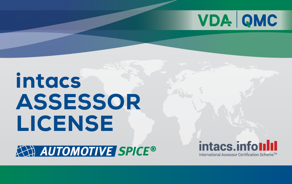Picture of License for intacs Assessor Automotive SPICE