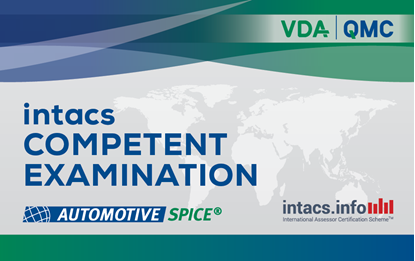 Bild von Prüfung intacs Competent Assessor Automotive SPICE