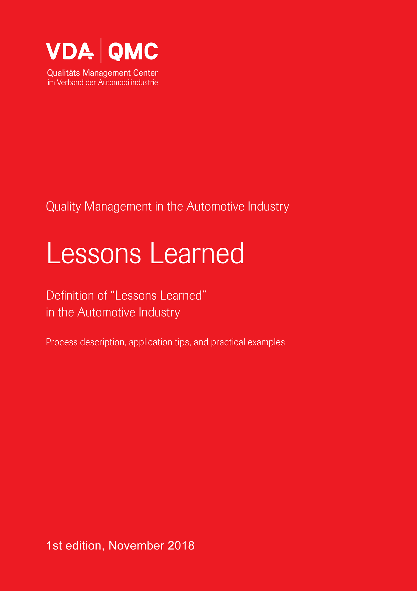 Bild von Lessons Learned - Definition_ENGLISH