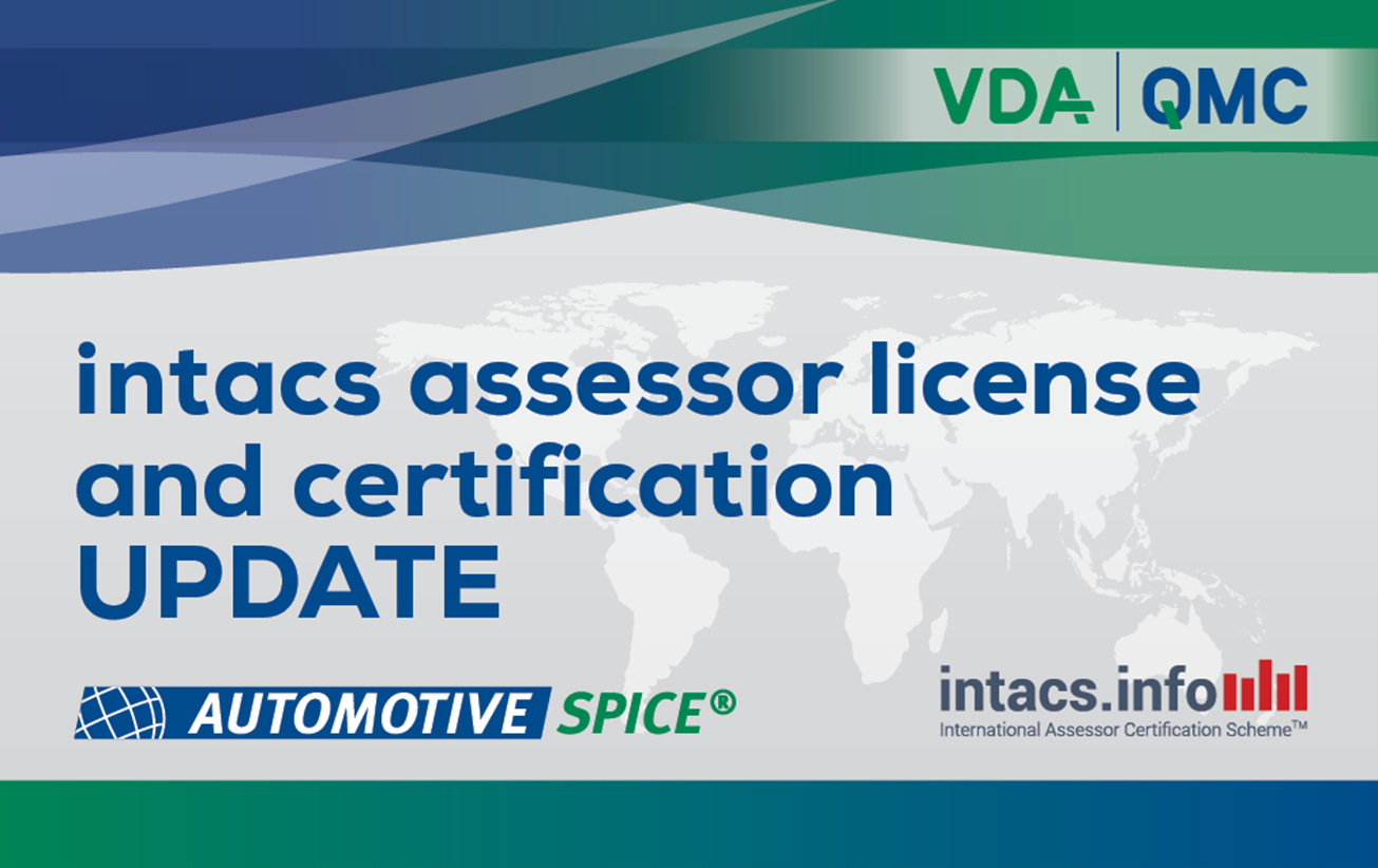 Bild von Zertifikat/Lizenz Update Automotive Spice