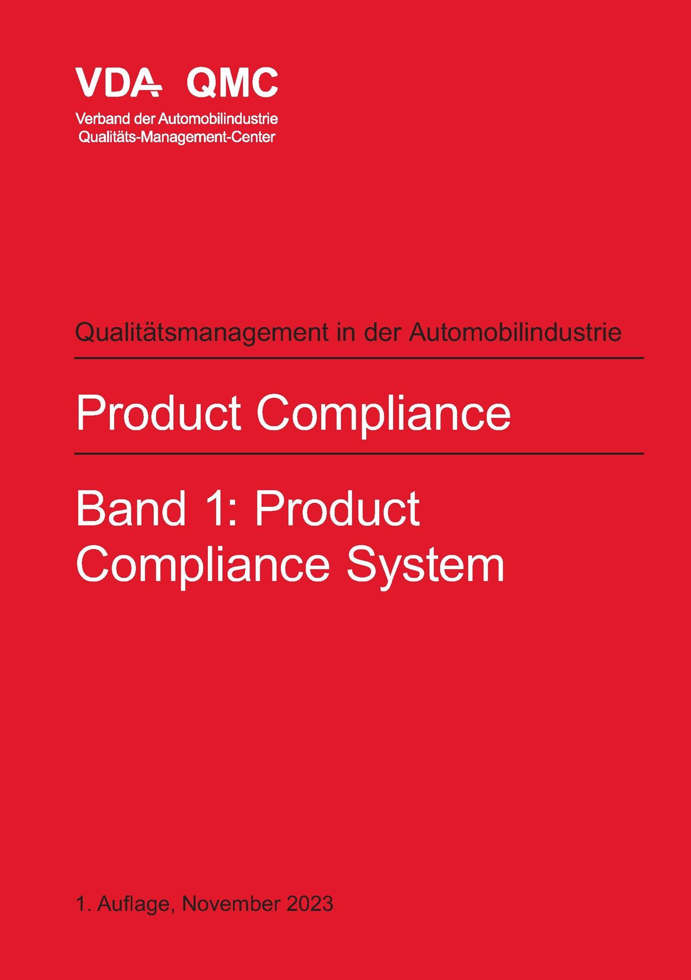 Bild von Product Compliance System (PCS) Band 1_2023