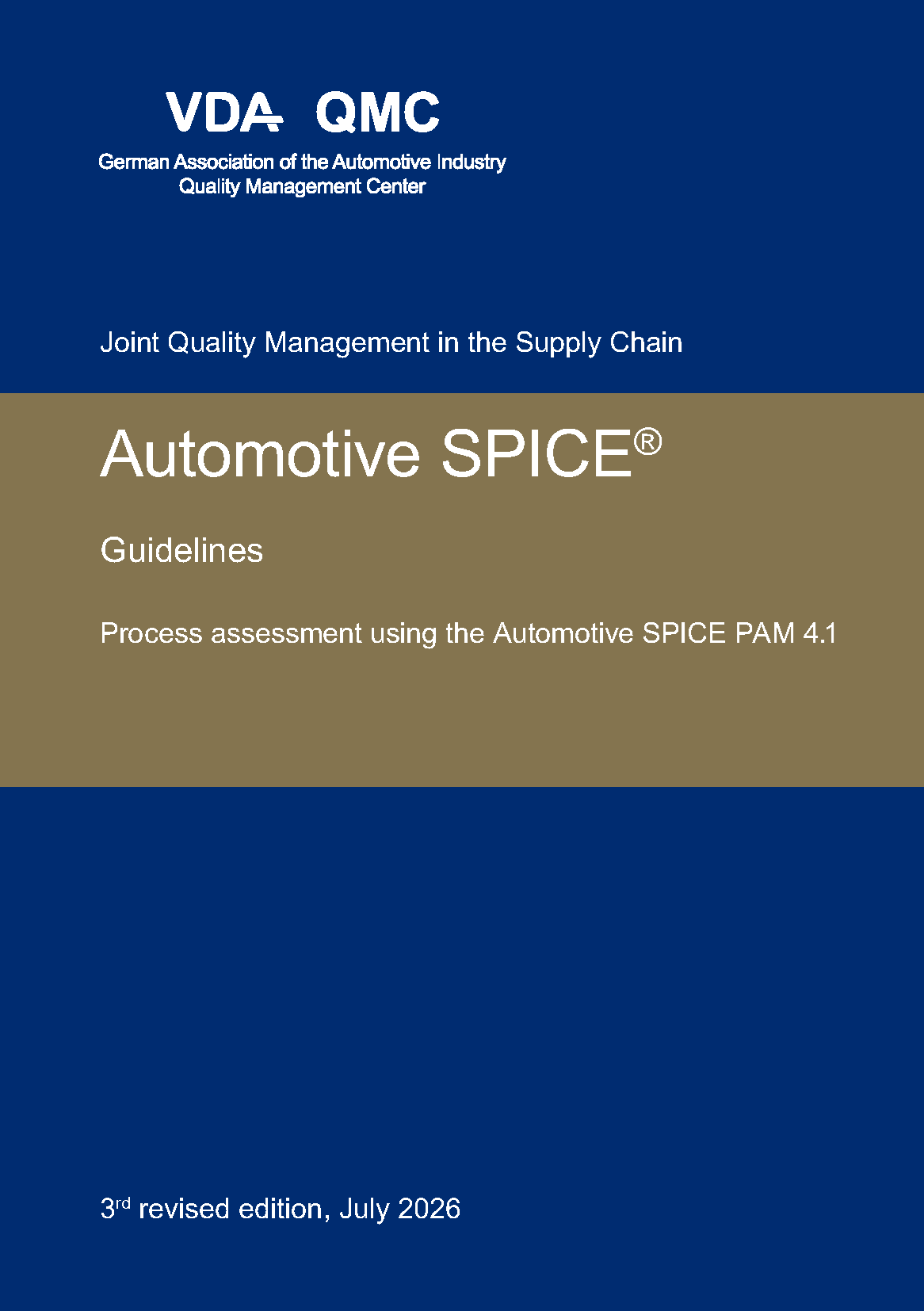Picture of Automotive SPICE Guideline Edition_2026
